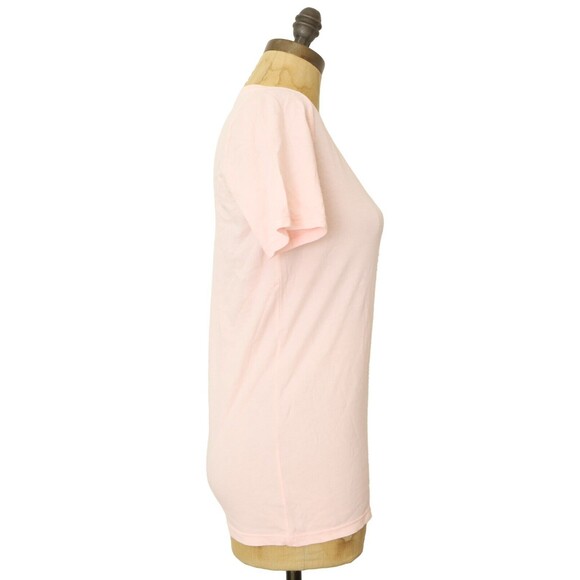 Everlane Women's Slim Cotton Crew Tee XS Pink Supima Cotton Short Sleeve NWT B53 - Picture 3 of 6